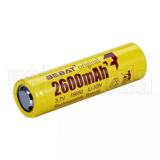 Аккумуляторная батарейка Bebat 2800 mAh, 1.2V, AA - (1 шт)