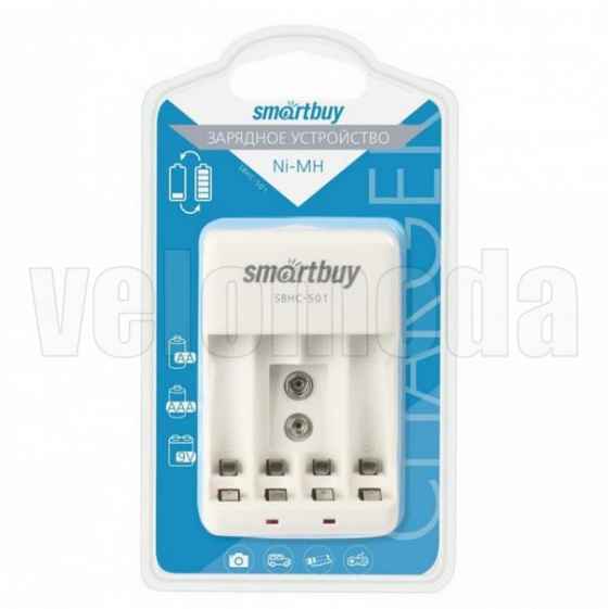 Зарядное устройство Smartbuy SBHC-501 AA/AAA/9V