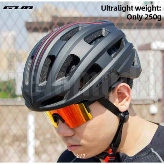 Велошлем Gub D63 60-63 см (черный)