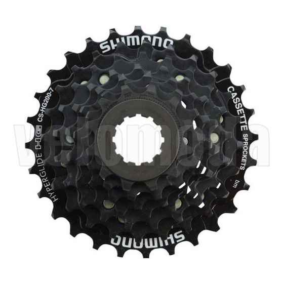 Кассета Shimano 7 зв. CS-HG200-7 12-28, без упак. (Черный)