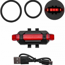 Фонарь задний на подседел, перо CYGM-918, micro USB