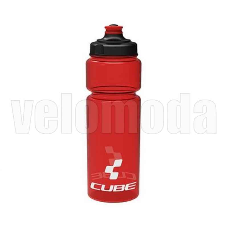 Бутылка для воды Cube Icon 750мл PELD (красный-полупрозрачный) Бутылка для воды Cube Icon 750мл PELD (красный-полупрозрачный)