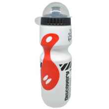 Фляга B750 с колпачком + держатель на велосипед (Белый)