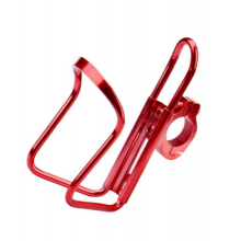 Флягодержатель алюминиевый на руль велосипеда/самоката RayPal T-10B (Красный)