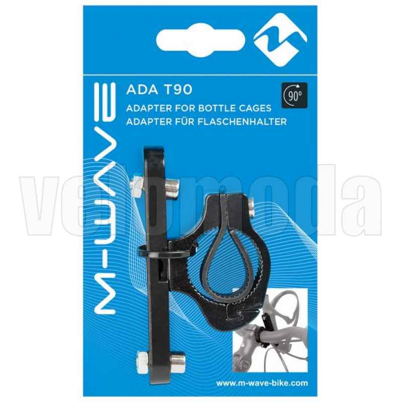 Крепление флягодержателя M-Wave ADA T90, 22.2-25.4мм (Черный) Крепление флягодержателя M-Wave ADA T90, 22.2-25.4мм (Черный)