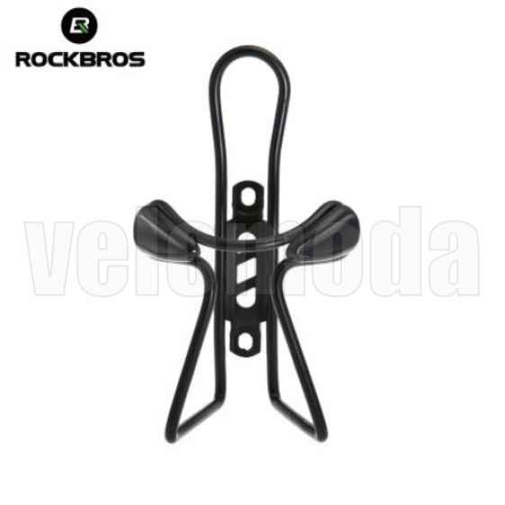 Держатель для бутылки универсальный Rockbros KW-317 алюминий (черный)