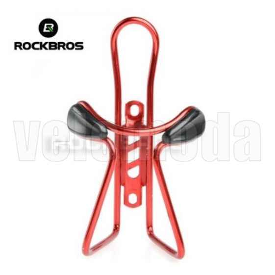 Держатель для бутылки универсальный Rockbros KW-317 алюминий (красный)