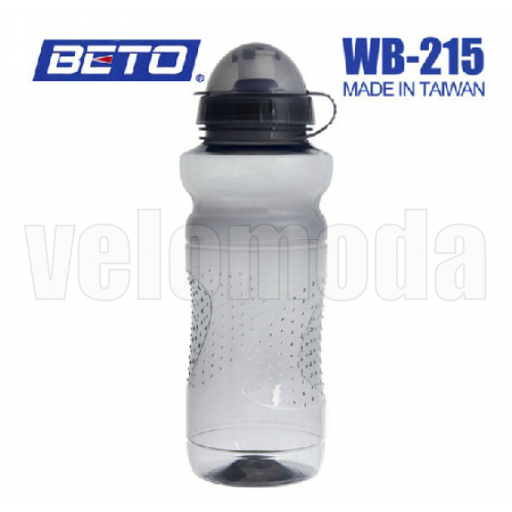 Бутылка для воды на велосипед Beto полипропилен (серый)