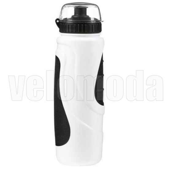 Бутылка для воды STG BT-55 700мл, с крышкой и вставками (Белый-черный)