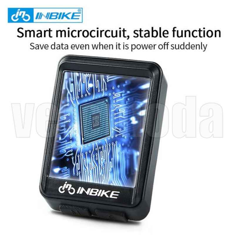 Велокомпьютер беспроводной Inbike IC321 (Чёрный)