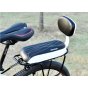 Детское кресло D2568 для велосипеда на багажник (Чёрно-белое)