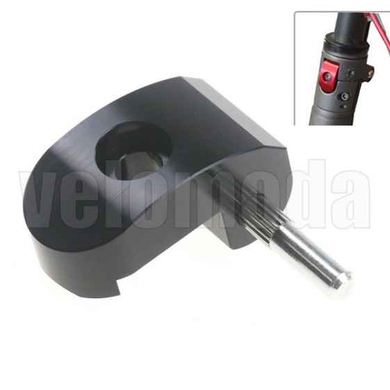 Усиленный язычок фиксации механизма складывания + штифт для Xiaomi Mijia M365, 1S, Pro, Pro 2 (Черный)