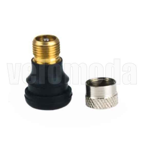 Вакуумный клапан с колпачком для бескамерных шин D9 мм