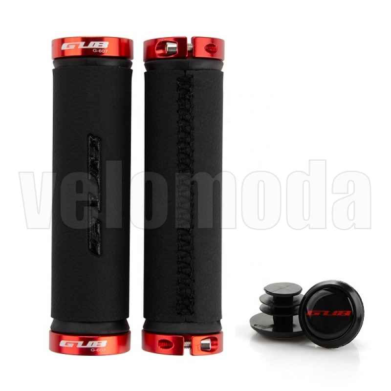 Грипсы Gub G-607 PU-кожа (Чёрные)