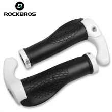 Грипсы эргономичные с рогами RockBros BT1007 (белые) Грипсы эргономичные с рогами RockBros BT1007 (белые)