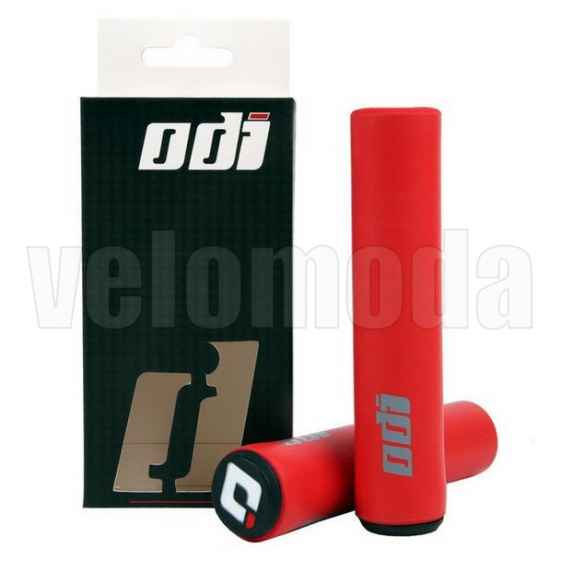 Грипсы Odi MTB спонж, силикон (Красный)