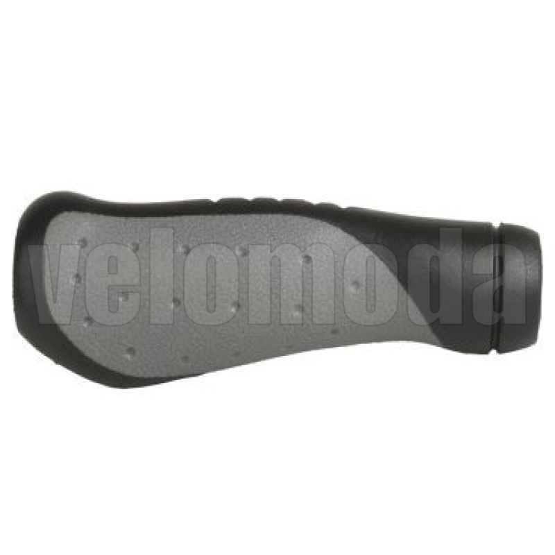 Ручки (грипсы) на руль эргодизайн резина+гель 125 мм (черно-серые) Ручки (грипсы) на руль эргодизайн резина+гель 125 мм (черно-серые)