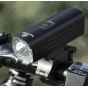 Фонарь велосипедный QB105 1300lm, 4500mAh (чёрный)