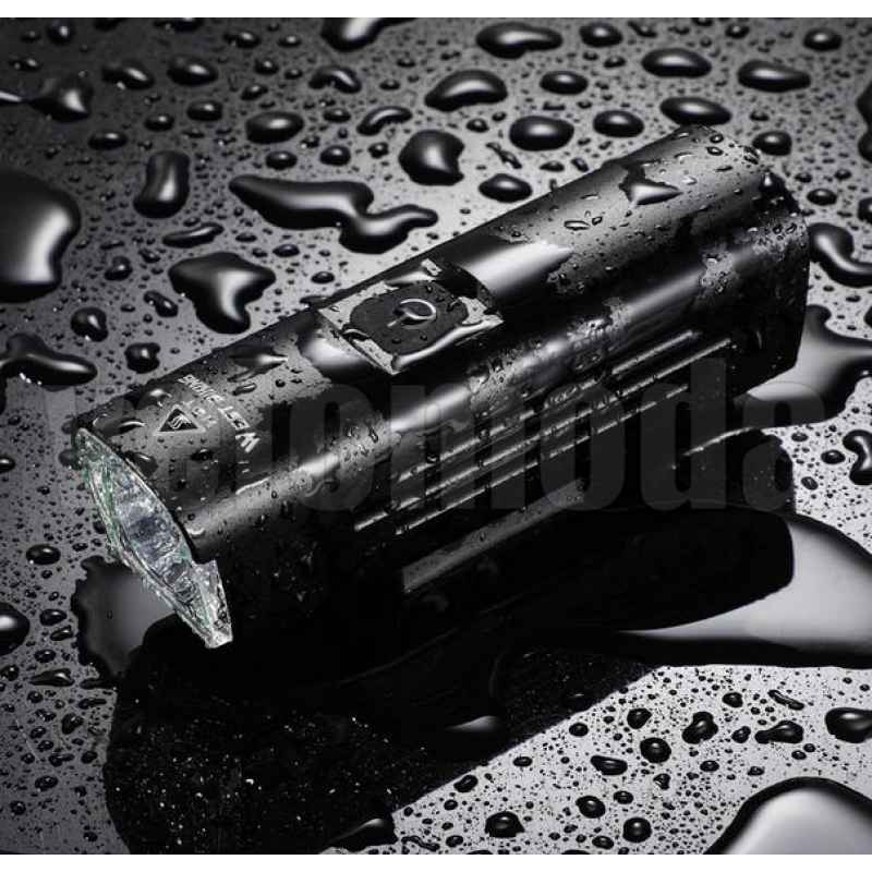 Фонарь велосипедный QB105 1300lm, 4500mAh (чёрный)