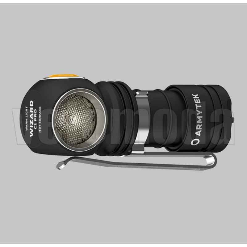 Фонарь Armytek Wizard C1 Pro Magnet, Samsung LH351D, 930 Lm, 900 mAh, белый свет