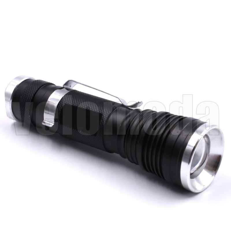 Фонарь JIN-C31M 180 Lm, с фокусировкой + аккум 18650 + зарядное