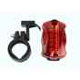 Комплект освещения на велосипед XC761 5+5LED IPX-4