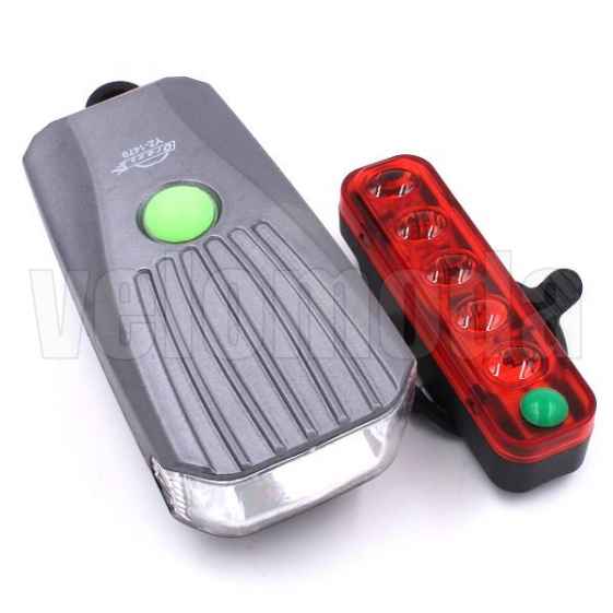 Комплект фонарей для велосипеда X-Balog YZ-1479 USB