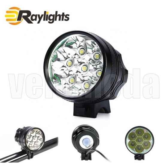 Фонарь велосипедный B7 4200Lm, 10000mAh, IP65