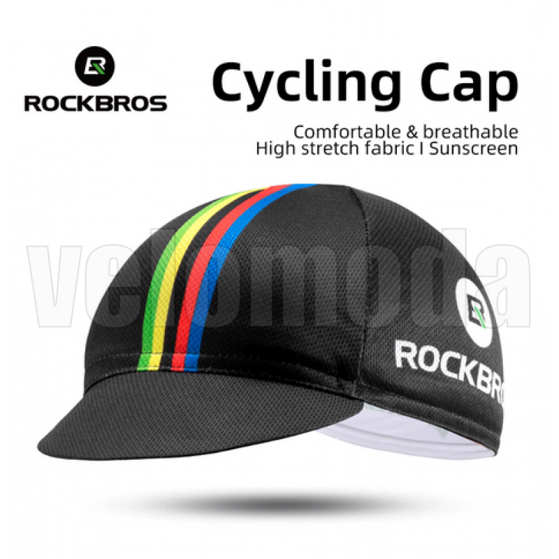 Шапка спортивная, подшлемная с козырьком Rockbros MZ10006 (Черная)