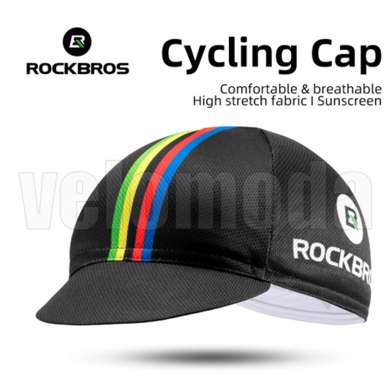 Шапка спортивная, подшлемная с козырьком Rockbros MZ10006 (Черная)