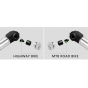 Велосипедный мини насос Rockbros JG-1040BBK с креплением до 7 BAR