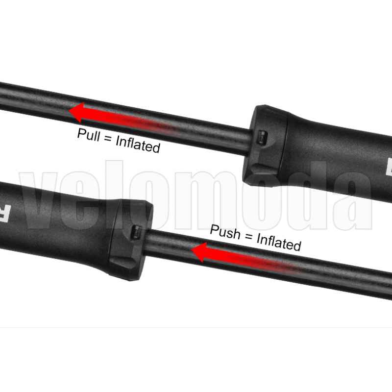 Велосипедный насос Rockbros 1701 двухходовой с иглой для мяча и креплением