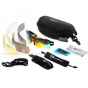 Очки велосипедные RockBros 10006 с диоптриями UV400 Polarized (бордовые)