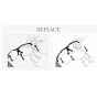 Очки велосипедные RockBros 10006 с диоптриями UV400 Polarized (бордовые)