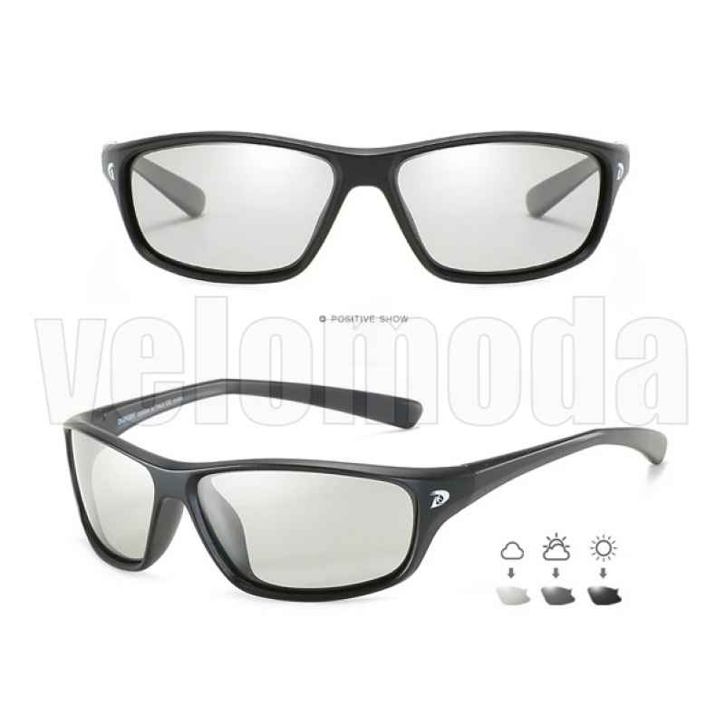 Очки DUBERY D135-09 Polarized, UV400, фотохромные (Чёрные)