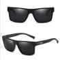 Очки DUBERY D500-01 Polarized, UV400 с карбоновыми дужками (Чёрные)