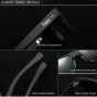 Очки DUBERY D500-01 Polarized, UV400 с карбоновыми дужками (Чёрные)