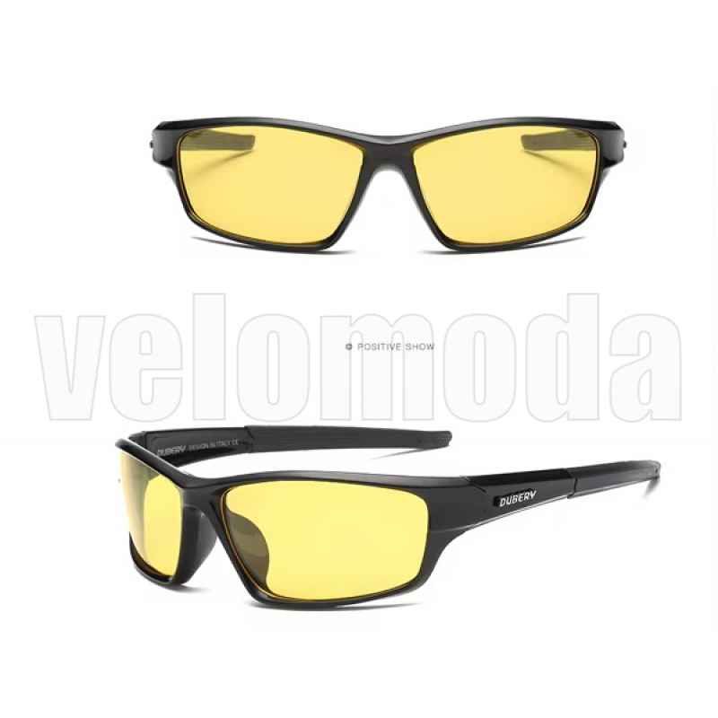 Очки DUBERY D620-06 Polarized, UV400 (Чёрно-жёлтые)