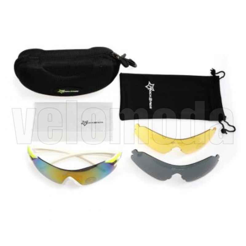 Очки велосипедные RockBros 10018 UV400 Polarized (черные-красные)