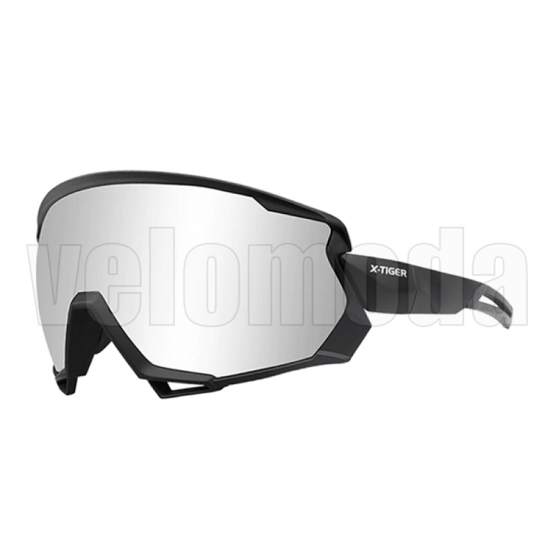 Очки велосипедные X-TIGER JPC10-3 поляризация, UV-400 (Чёрные)