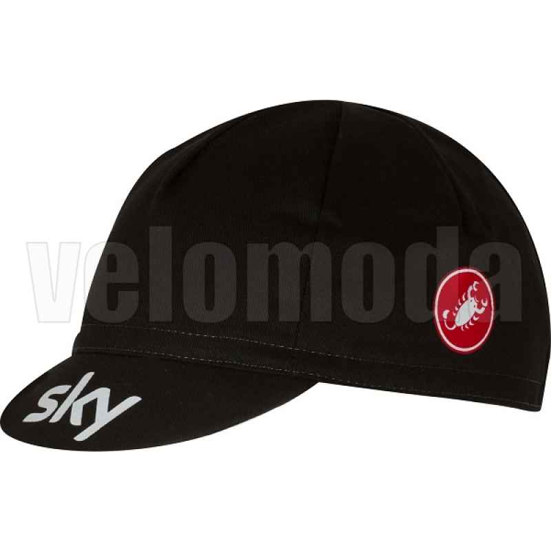 Велокепка Sky Team (Черный/белый) Велокепка Sky Team (Черный/белый)