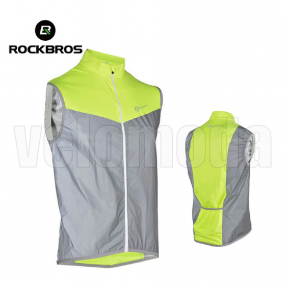 Жилет светоотражающий RockBros FGY1001 L (Зелёный)