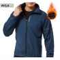 Велокуртка утепленная Wosawe BO284, размер M (Синий)