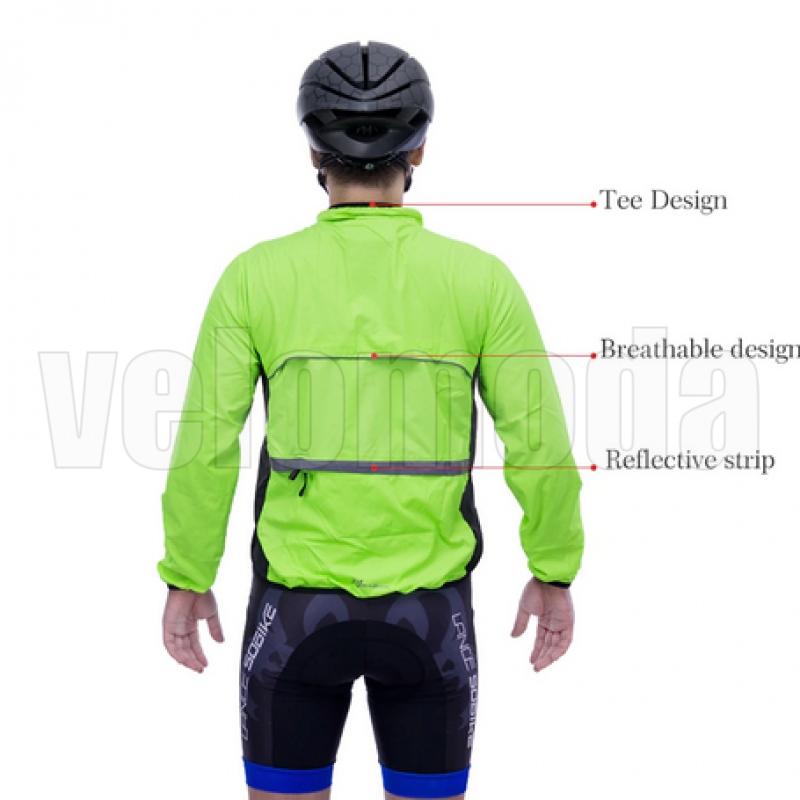 Велосипедная куртка ROCKBROS FY100145 2XL (Зелёная)