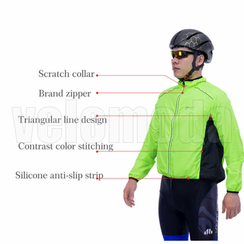 Велосипедная куртка ROCKBROS FY100145 2XL (Зелёная)