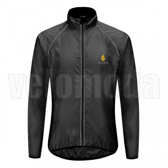 Куртка ветро-влагозащитная Wosawe BC220 размер M (Черная)