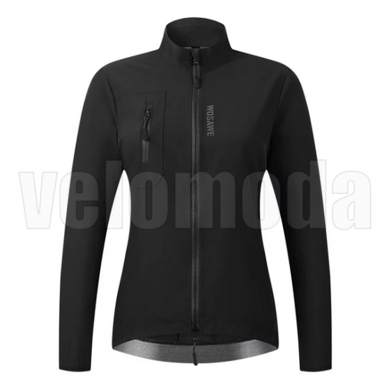 Куртка ветрозащитная женская Wosawe BT242 размер S (Черный)