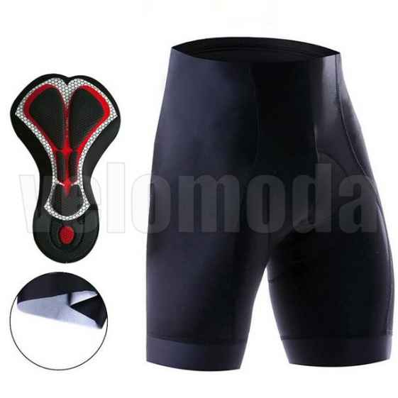 Велошорты X-Tiger DK208 М, с гелевым памперсом, мужские (Черный)