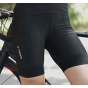 Велошорты женские X-Tiger DK-36401 3XL, с гелевым памперсом (Черный-розовый)