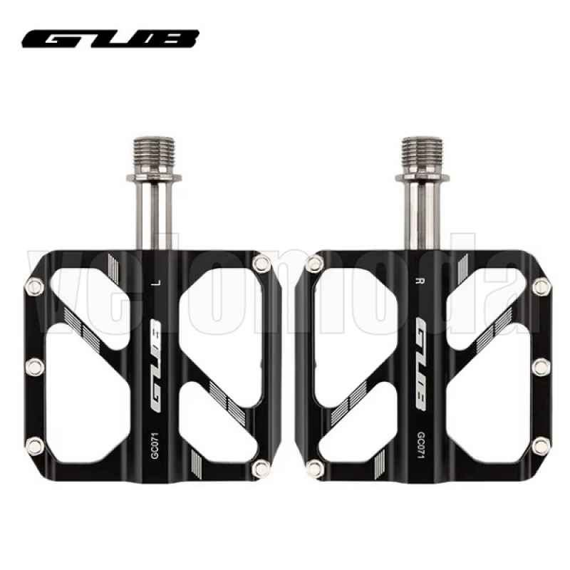 Педали для велосипеда GUB GC-071 3 пром. подшипника (Черные)